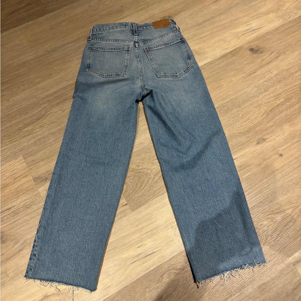 Madewell Perfect Vintage Wide Leg Crop Jean - Picture 4 of 6